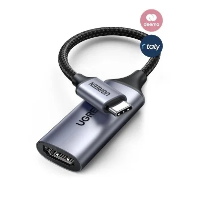 UGREEN USB-C to HDMI Adapter  (Grey Black)